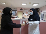 توزیع مکمل ویتامین دی در مرکز آموزشی درمانی شهید آیت الله دستغیب