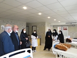 بازدید رئیس اداره امور بیماران خاص از مرکز آموزشی درمانی شهید آیت الله دستغیب