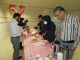 برپایی جشنواره غذا به همت کمیته مدیریت دانش در مرکز آموزشی درمانی شهید آیت الله دستغیب