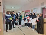 آئین شب یلدا در بخش اورژانس کودکان مرکز آموزشی درمانی شهید آیت الله دستغیب