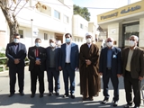حضور مدیر کل تبلیغات اسلام استان فارس، مسئول اتحادیه انجمن های اسلامی اداره کل تبلیغات اسلامی و هیات همراه به منظور تبریک روز ولادت حضرت زینب کبری (س) و پرستار