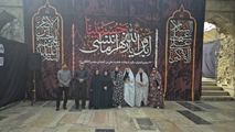 زیارت حرم مطهر حضرت علی بن حمزه (ع) در سالروز شهادت آن حضرت توسط کارکنان مرکز آموزشی درمانی شهید دستغیب