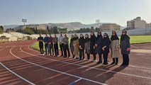 پیاده روی صبحگاهی کارکنان مرکز آموزشی درمانی شهید دستغیب در ورزشگاه حافظیه برگزار شد