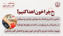 چرا خون اهدا کنیم