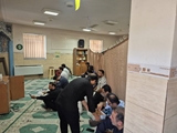 برگزاری زیارت عاشورا همزمان با ایام شهادت حضرت ابا عبدالله الحسین (ع) در مرکز آموزشی درمانی شهید آیت الله دستغیب (ره)